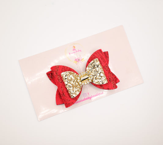 Glamourous Red & Gold