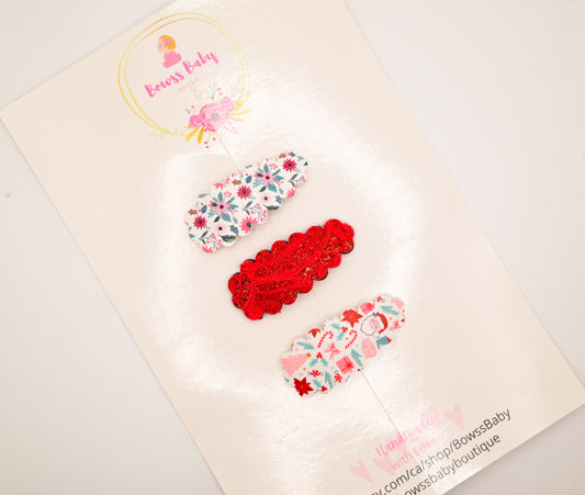 Christmas-Snap clips