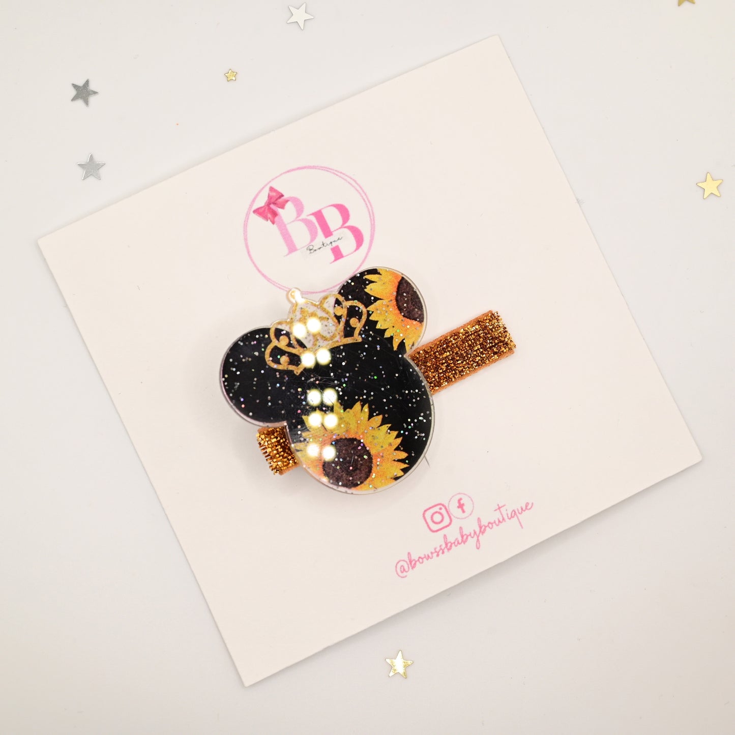 Sunflower~ Hair clip- SALE