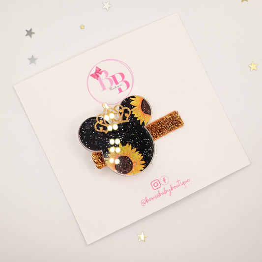 Sunflower~ Hair clip- SALE