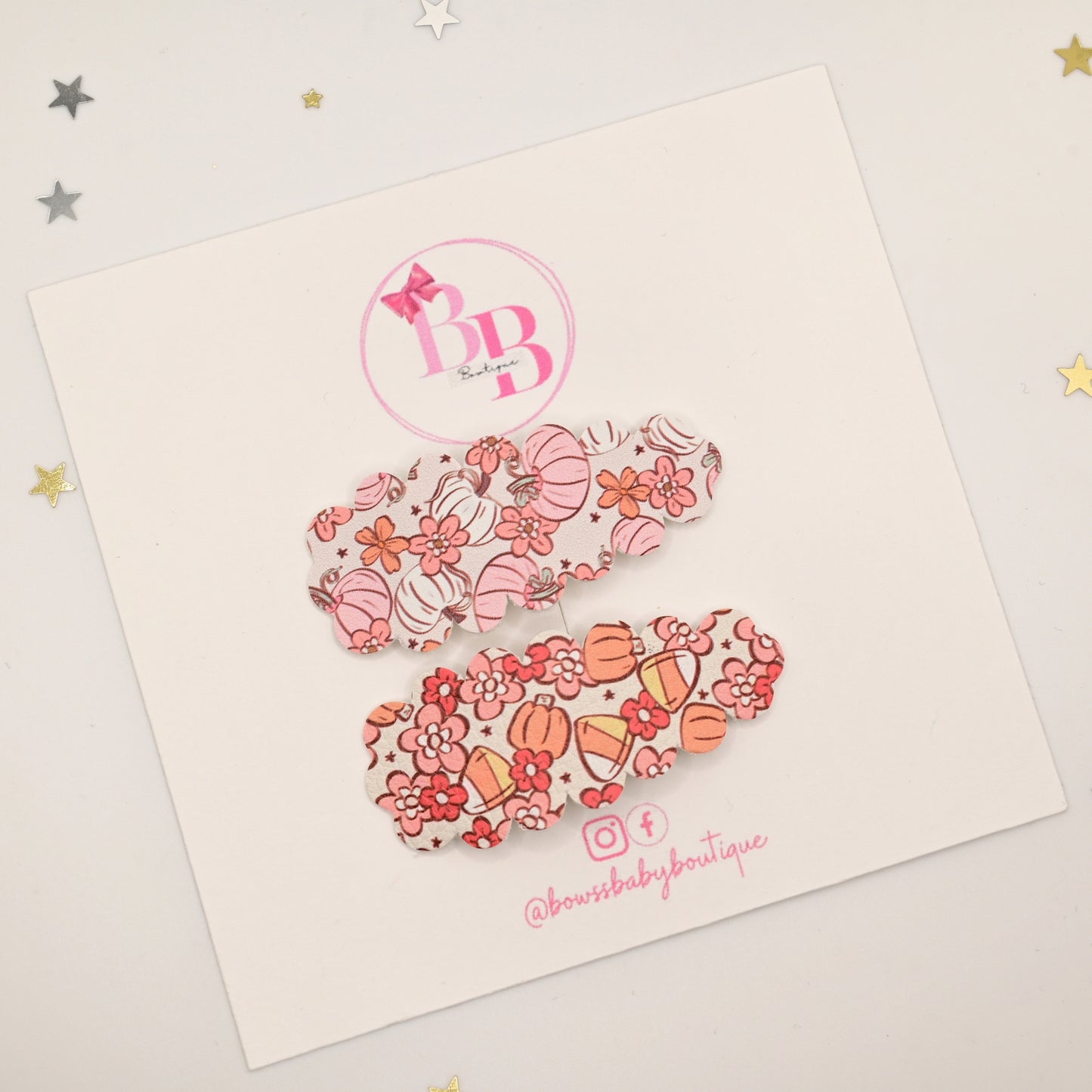 Fall style- 2" Snap clips