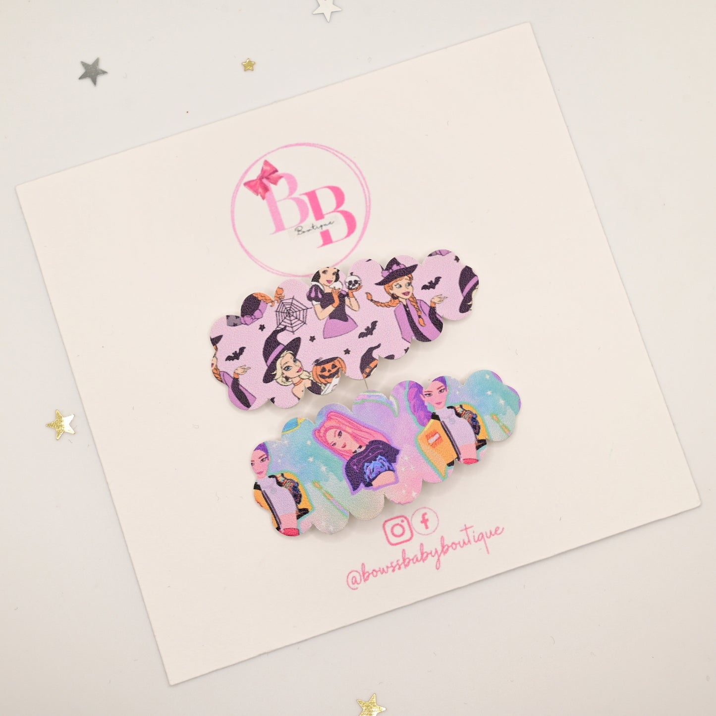 Character- 2" Snap clips