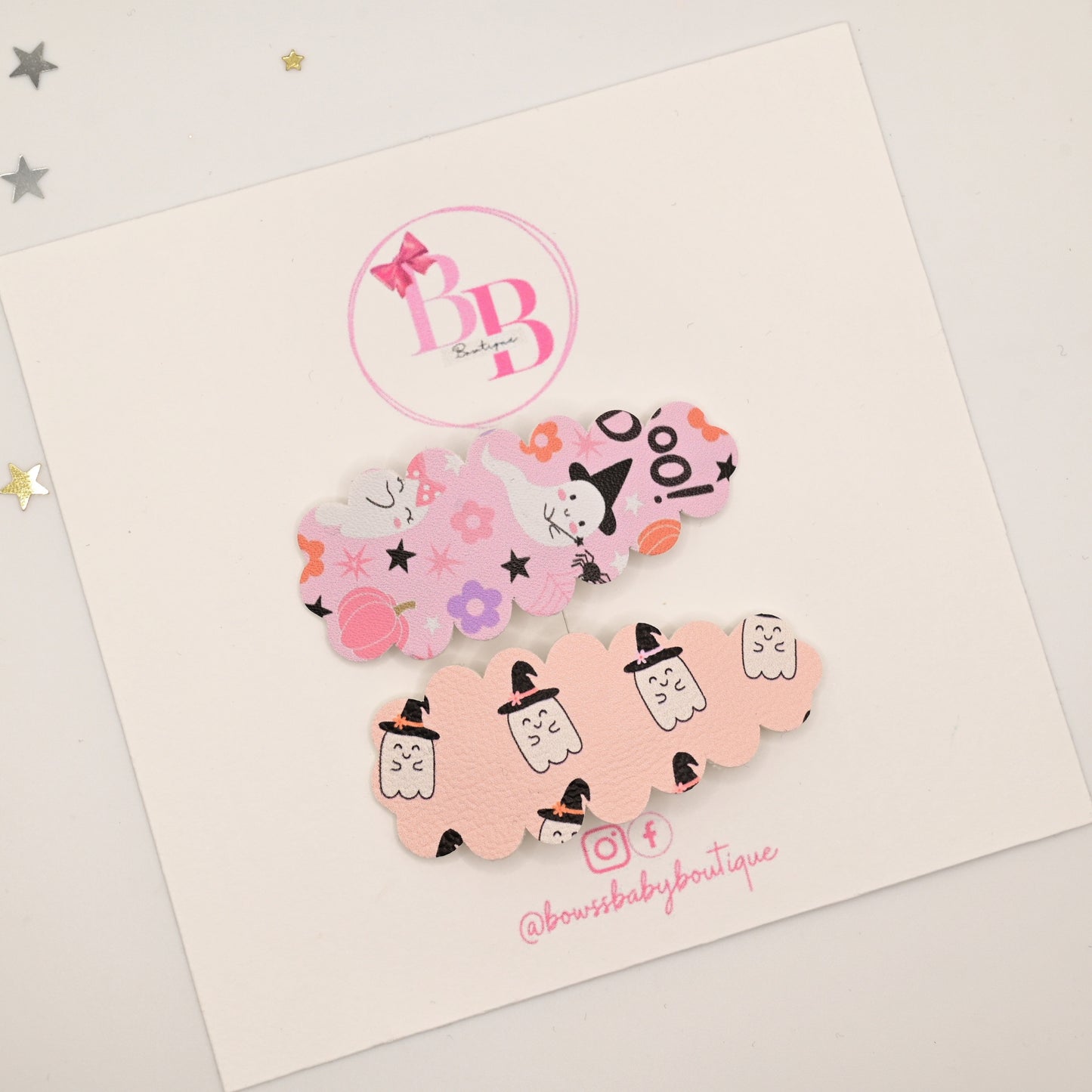 Ghost- 2" Snap clips